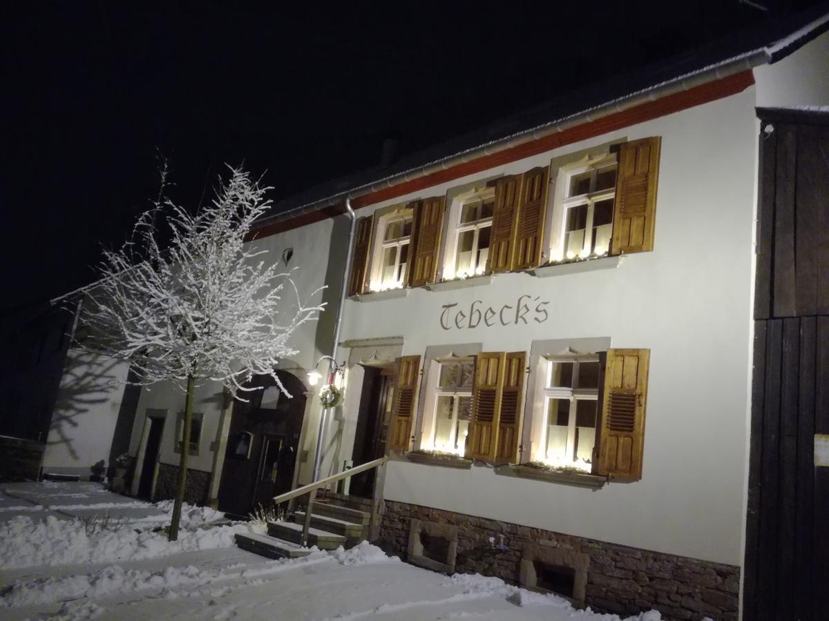 Ferienwohnungen Bistro Tebecks Wadern Exterior photo